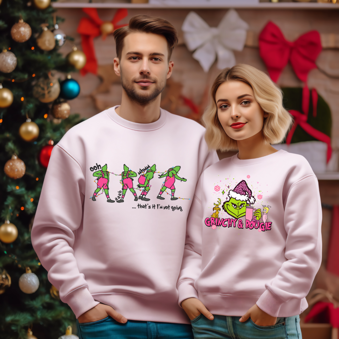 Grinchy & Bougie Crewneck