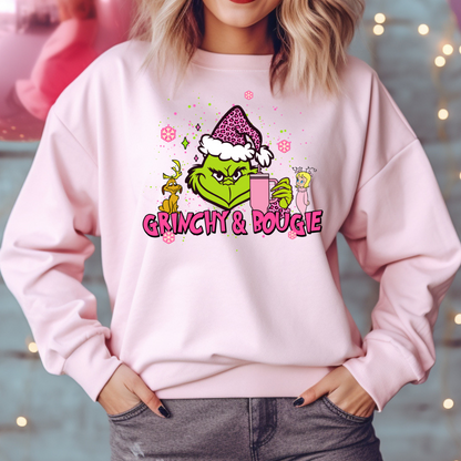 Grinchy & Bougie Crewneck