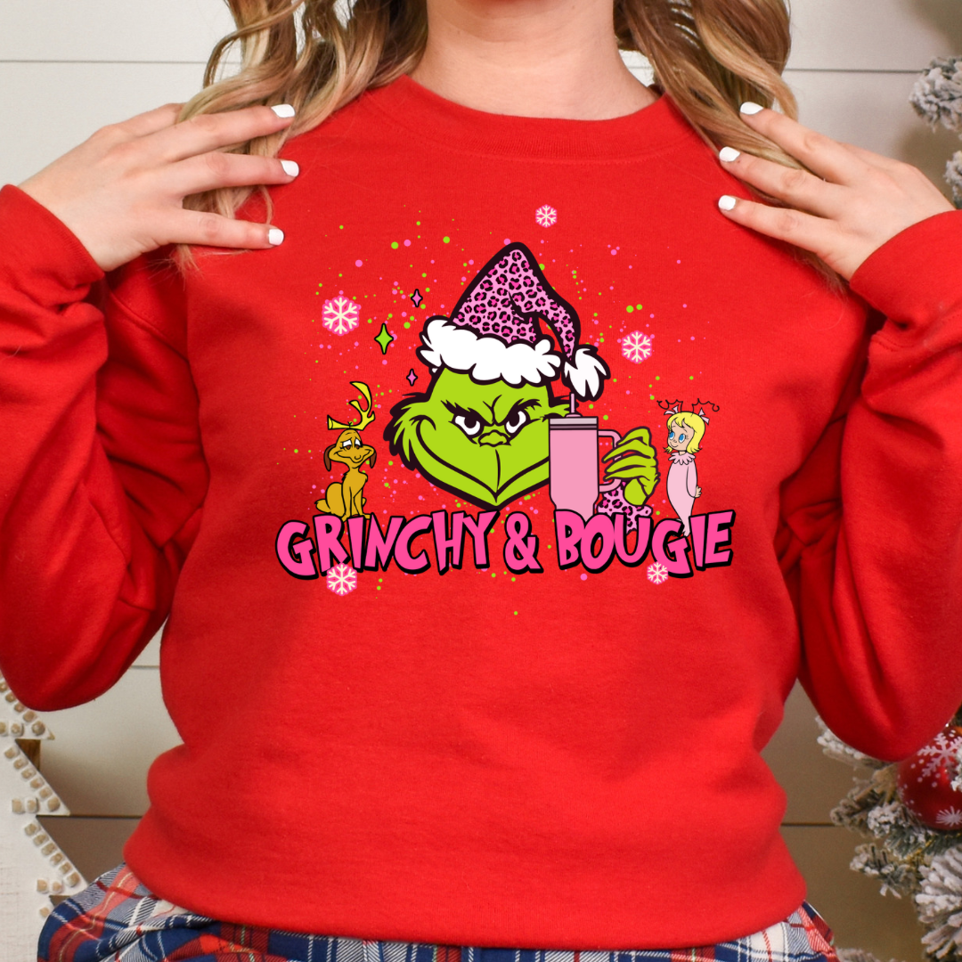 Grinchy & Bougie Crewneck