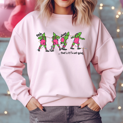 Not Going… Grinch Crewneck