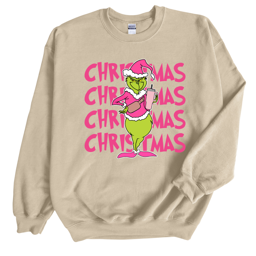 Christmas Grinch Crewneck