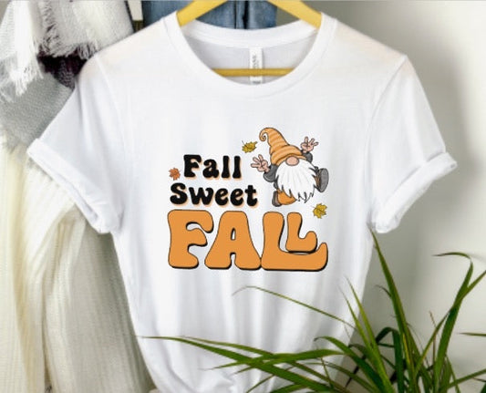 Fall Sweet Fall T-shirt White