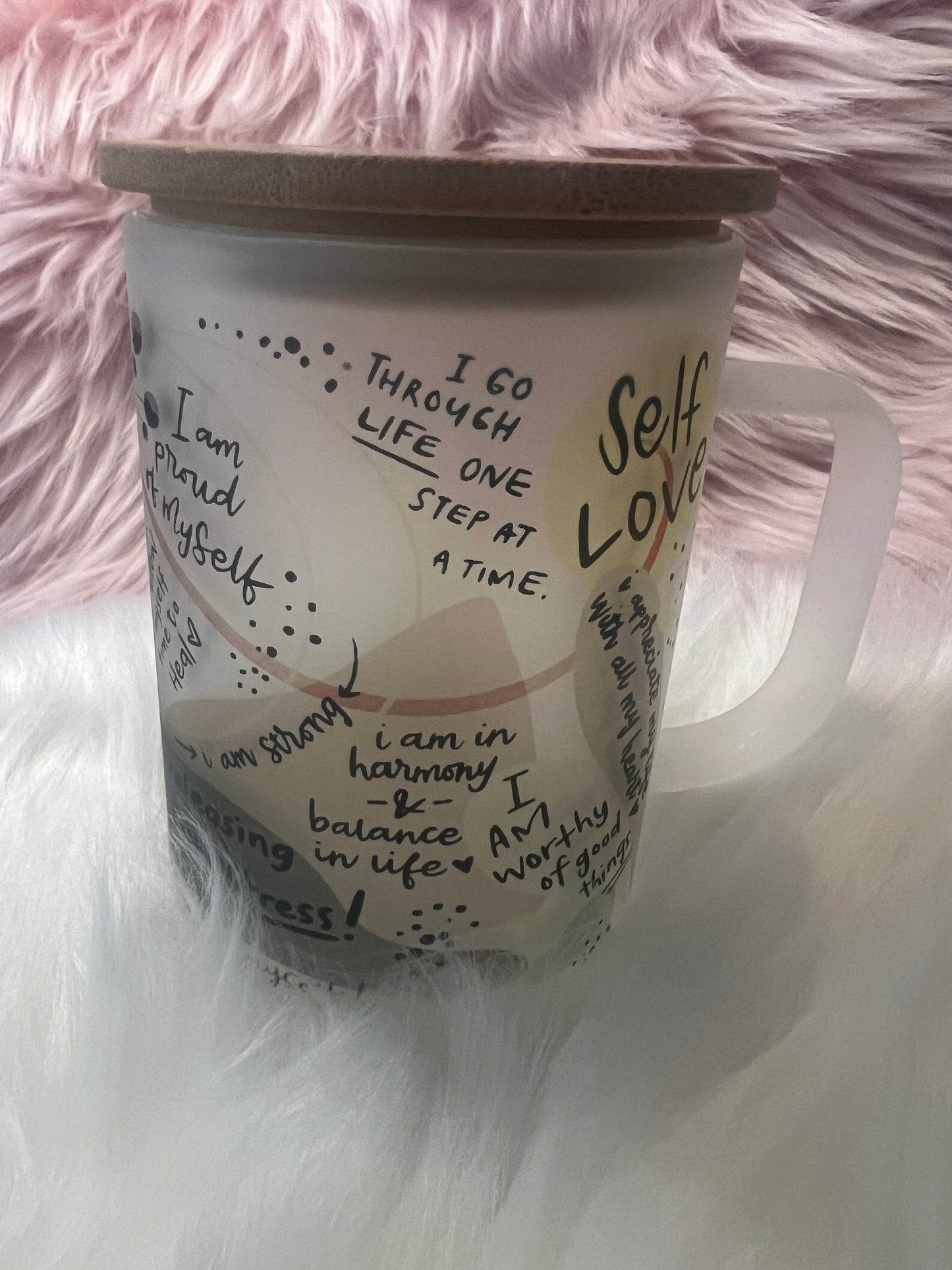 Self lLove Cup with handle