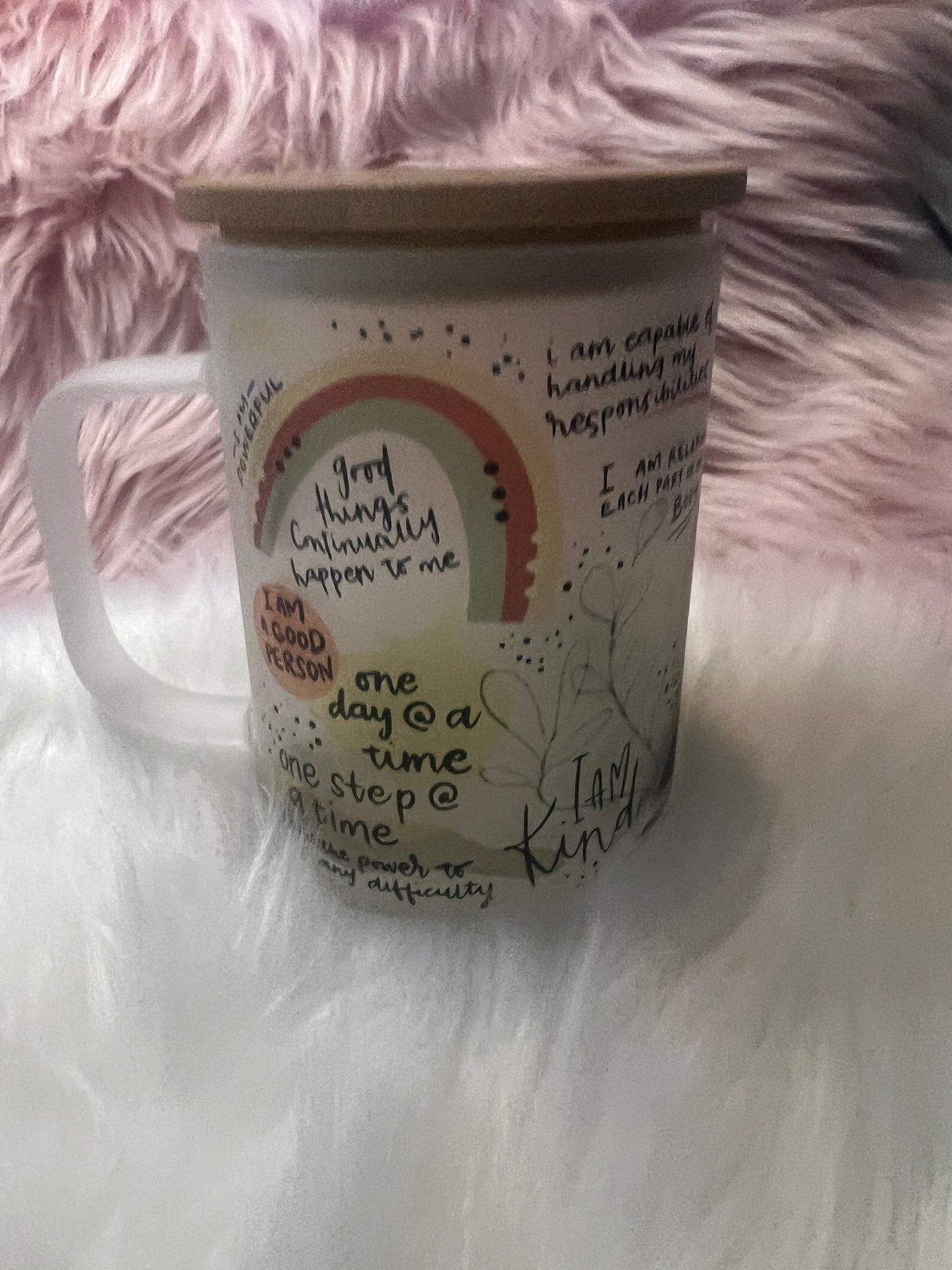 Self lLove Cup with handle